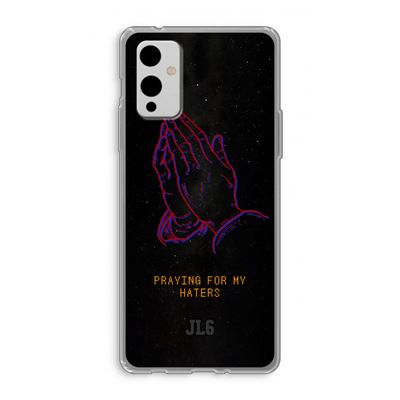 Praying For My Haters: OnePlus 9 Transparant Hoesje