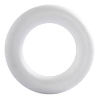 Creativ Company Styropor ring met ronde achterkant, 35cm
