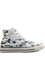 Converse baskets montantes Chuck 70 à motif camouflage - Blanc