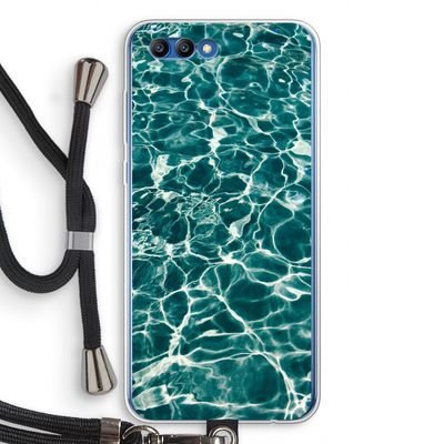 Weerkaatsing water: Honor 10 Transparant Hoesje met koord