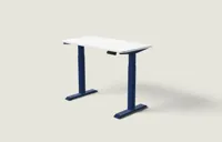 Desktronic HomeOne bureau Diepblauw / Wit / 120x60 cm