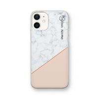 Marmer in stijl: iPhone 12 Transparant Hoesje