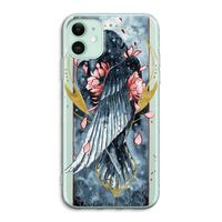 Golden Raven: iPhone 11 Transparant Hoesje