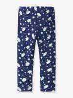 Gedrukte NMFDAVINA legging en velours voor meisjes van NAME IT blauw