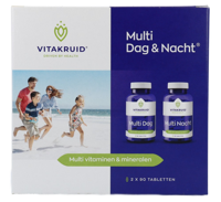 Vitakruid Multi Dag & Nacht HD 100% Vegan 2 x 90 - thumbnail