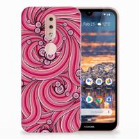 Nokia 4.2 | Hoesje maken | Swirl Pink