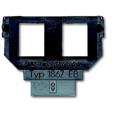 ABB 2CKA001764A0182 Sokkel Kunststof Zwart-grijs, Antraciet 1 stuk(s)