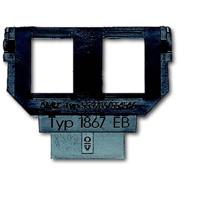 ABB 2CKA001764A0182 Sokkel Kunststof Zwart-grijs, Antraciet 1 stuk(s)