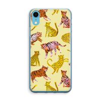 Cute Tigers and Leopards: iPhone XR Transparant Hoesje