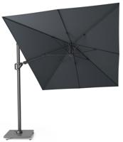 Challenger T2 350x260 cm antraciet zweefparasol zonwering - Platinum
