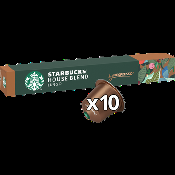 Starbucks® by Nespresso® House Blend Lungo 10 Koffiecups bij Jumbo