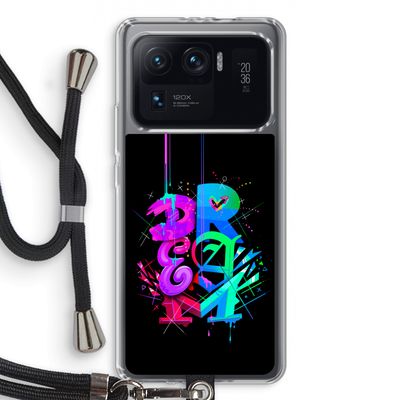 Dream: Xiaomi Mi 11 Ultra Transparant Hoesje met koord