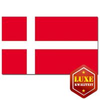 Deense vlag luxe kwaliteit   -