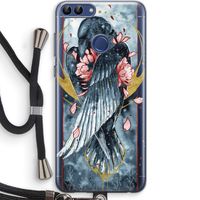 Golden Raven: Huawei P Smart (2018) Transparant Hoesje met koord
