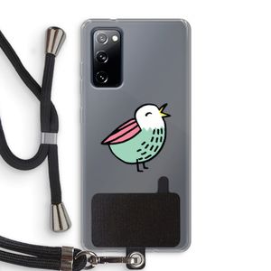 Birdy: Samsung Galaxy S20 FE / S20 FE 5G Transparant Hoesje met koord
