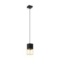 EGLO 97733 hangende plafondverlichting GU10 5 W LED Zwart, Goud - thumbnail