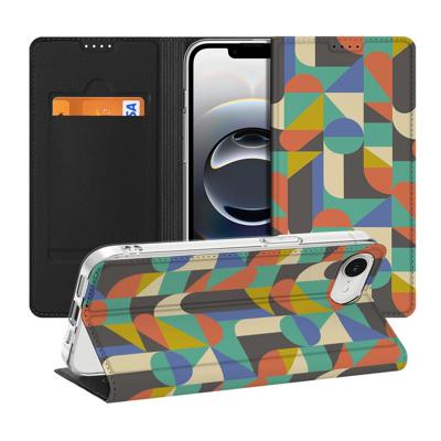 Apple iPhone 16e | Hoesje met Magneet | Funky Retro Apple iPhone 16e | Hoesje met Magneet | Funky Retro