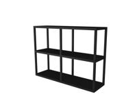 Hoge Kast INK 700x200x520 mm Mat zwart 1901299 Hoge Kast INK 700x200x520 mm Mat zwart 1901299