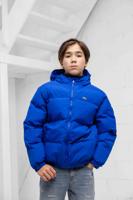 Lacoste Crocodile Puffer Winterjas Kids Blauw - Maat 140 - Kleur: Blauw | Soccerfanshop