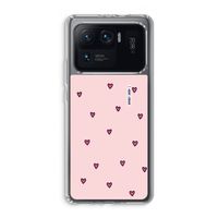 Hartjes: Xiaomi Mi 11 Ultra Transparant Hoesje