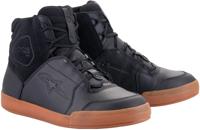 ALPINESTARS Chrome Waterproof Shoes, Motorschoenen, Zwart-Zwart-Gom