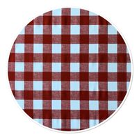 Wicotex tafelkleed 160 cm ruit rood