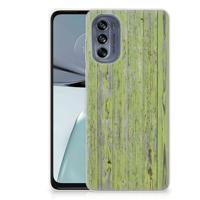 Motorola Moto G62 5G | Bumper Hoesje | Green Wood