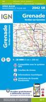 Wandelkaart 2042 SB - Serie Bleue Grenade - Verdun-sur-Garonne | IGN - Institut Géographique National