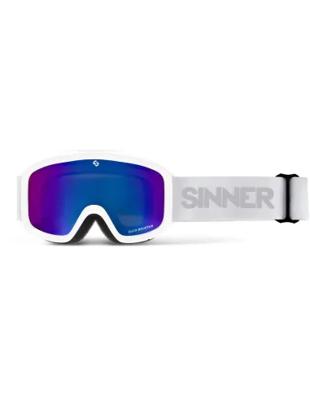 Sinner Duck Mountain Goggle Ski / Snowboard Bril Kinderen (wit / Groen Mirr) Wit Groen Mirror Sinner Duck Mountain Goggle Ski / Snowboard Bril Kinderen (wit / Groen Mirr) Wit Groen Mirror