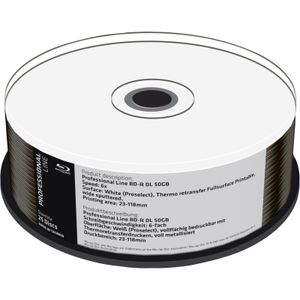MRPL404 Professional Line BD-R Dual Layer 50GB Blu-ray media