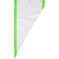 Spuitzak | 53x28cm | LDPE | transparant/groen | 400 stuks