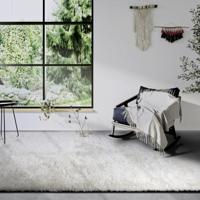 Vloerkleed Olaf Ivory Wit 200x290 Cm Hoogpolig Home Collectie - Dekbed-Discounter.nl