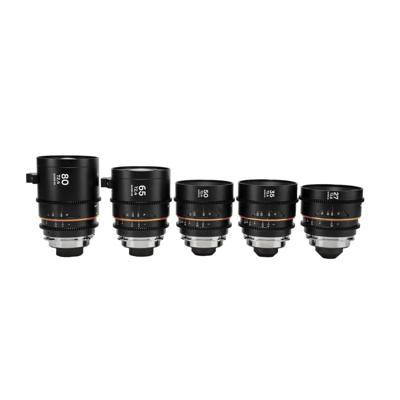 Laowa Nanomorph S35 Bundle (27,35,50,65,80mm) (Amber) PL-EF