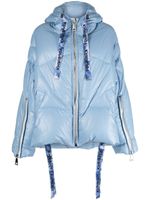 Khrisjoy veste matelassée à capuche - Bleu