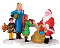 Presents from santa - Lemax Presents from santa - Lemax