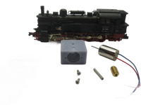 micromotor nf023G N ombouwset voor Fleischmann BR 94 (DB DR DRG), ÖBB 694, KPEV T16.1, FS 897