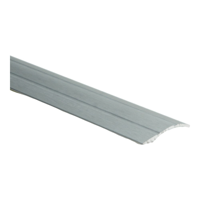Overgangsprofiel zelfklevend 0-20 mm zilver geborsteld - 300 cm