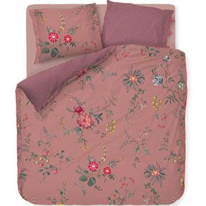 PiP Studio Dekbedovertrek Fleur Grandeur Roze-Lits-jumeaux (240 x 200/220 cm)