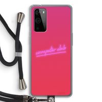Vice Glow: OnePlus 9 Pro Transparant Hoesje met koord