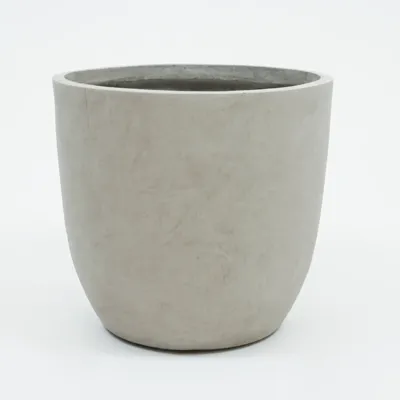 Pot egg clayfibre d46h43 zand