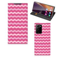 Samsung Galaxy Note 20 Ultra | Hoesje met Magneet | Waves Pink