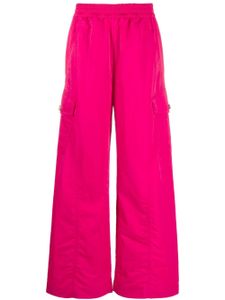 PINKO pantalon ample à poches cargo - Rose