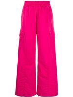 PINKO pantalon ample à poches cargo - Rose