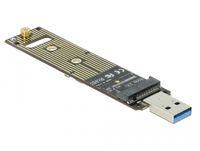 Delock 64069 converter voor M.2 NVMe PCIe SSD met USB 3.1 Gen 2
