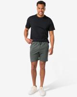 HEMA Heren Sweatshort Donkergroen (donkergroen)