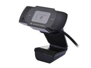 Conceptronic AMDIS 720P HD with Microphone webcam 1280 x 720 Pixels USB 2.0 Zwart