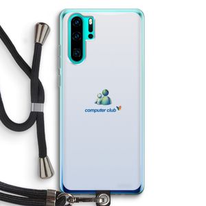 MSN: Huawei P30 Pro Transparant Hoesje met koord