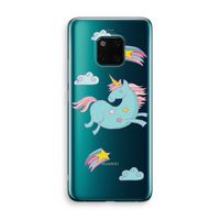 Vliegende eenhoorn: Huawei Mate 20 Pro Transparant Hoesje