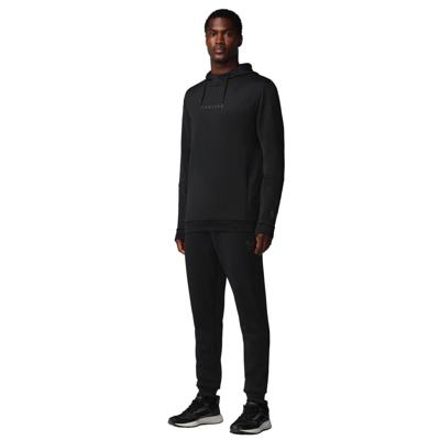 Castore Flex Lifestyle Joggingpak Hooded Zwart Donkergrijs