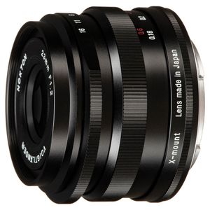 Voigtlander Nokton 23mm f/1.2 Fujifilm X-mount objectief Zwart